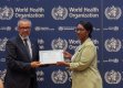 WHO Honors President Kagame for Global Leadership in Pandemic Response