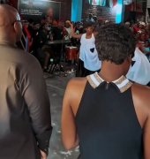Nduhungirehe Encourages Children at Sherrie Silver Foundation