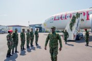 Rwandan Soldiers Return Home After Infrastructure Mission in Jamaica