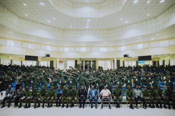 Minister Urges Indangamirwa Trainees to Uphold Unity and Rwandan Values