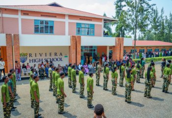 RDF Spokesperson Tells Students Bravery, Patriotism Won Rwanda's Liberation