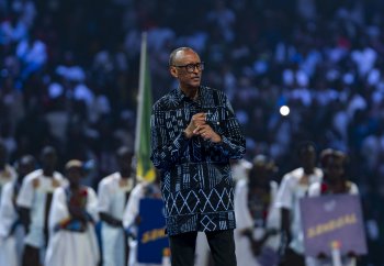 Kagame Urges African Youth to Believe in Themselves at Giants of Africa Festival