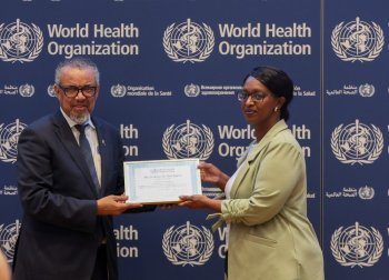 WHO Honors President Kagame for Global Leadership in Pandemic Response