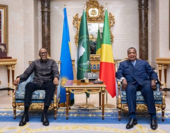 Kagame meets Congo's Sassou Nguesso, discusses bilateral ties and regional issues