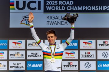 Slovenia's Pogacar Defends World Title With Dazzling Solo Win in Kigali