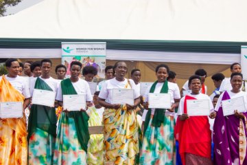 Women for Women Rwanda Urges Nduba Farmers to Embrace Market-Driven Agriculture